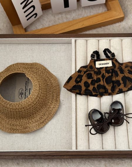 Labubu Clothes.Fashionable leopard print women's clothing.LBBC0399 - Image 4